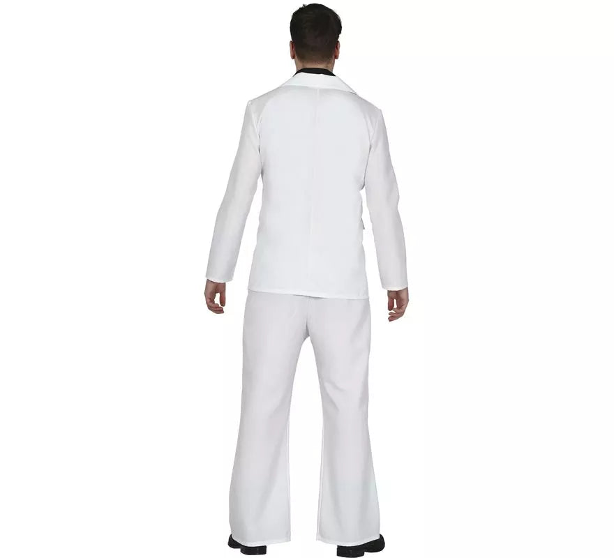 Translation missing: de.Disfraz de Disco Blanco y Negro para Hombre