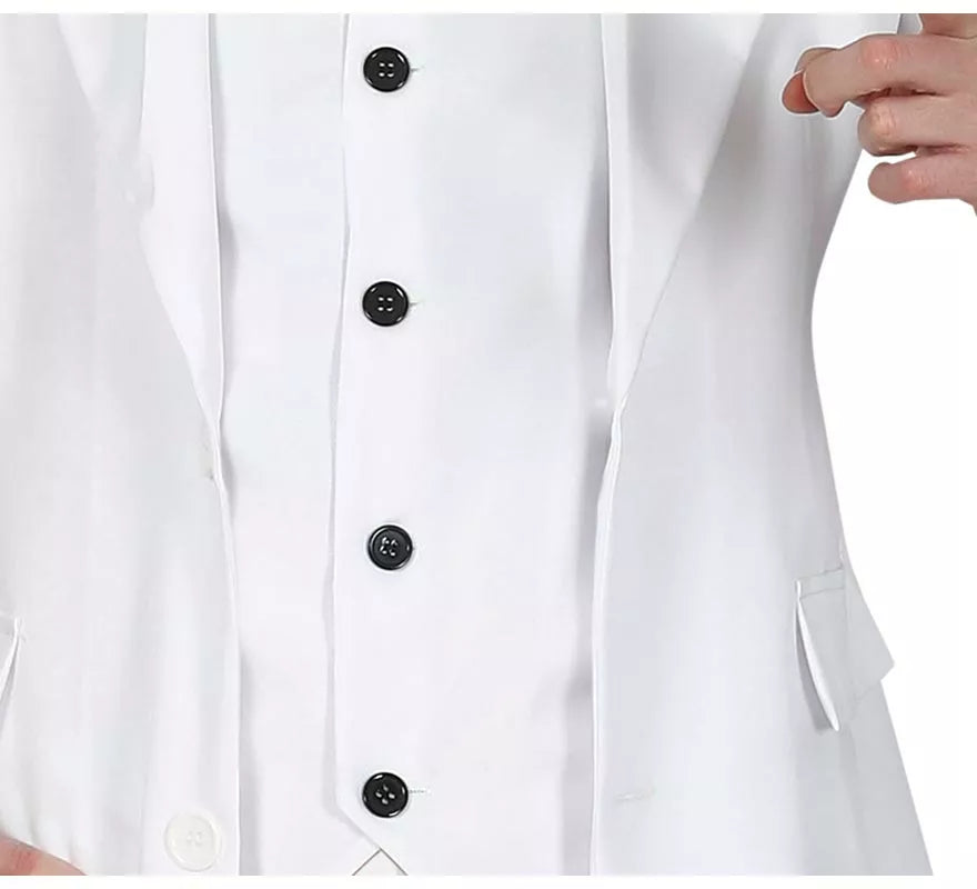 Translation missing: de.Disfraz de Disco Blanco y Negro para Hombre