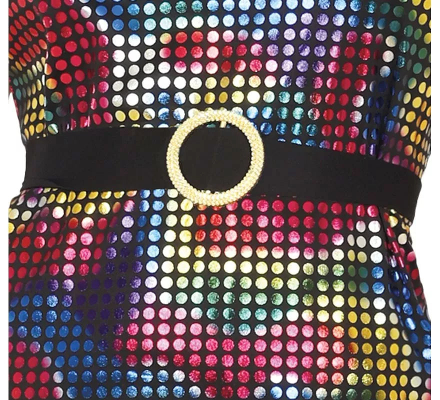 Disfraz de Disco Brillante para mujer
