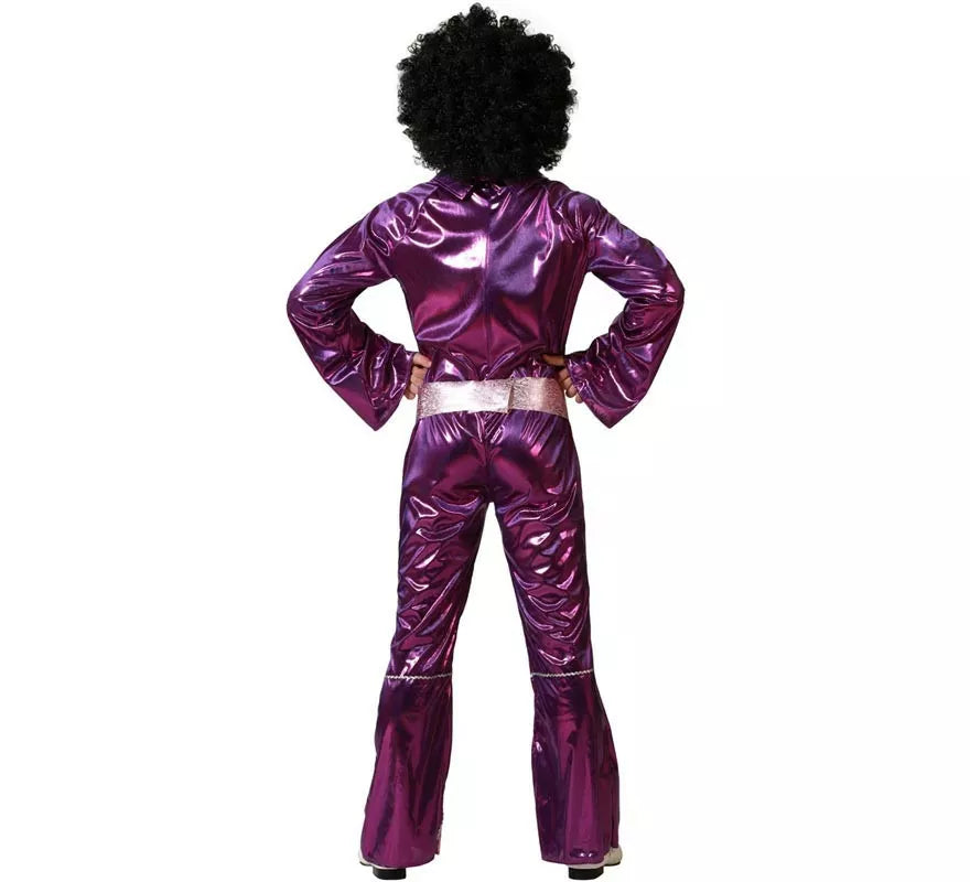 Translation missing: de.Disfraz de Disco Fucsia para hombre