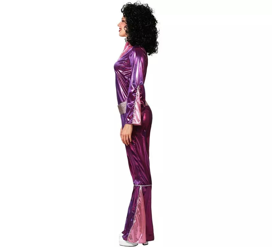 Translation missing: de.Disfraz de Disco Fucsia para mujer