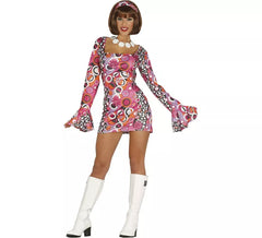 Disco Girl Night Kostüm für Damen