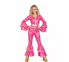 70er-Jahre-Mode-Disco-Kostüm für Damen
