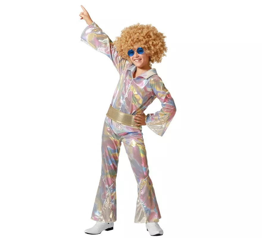 Translation missing: de.Disfraz de Disco multicolor para niños