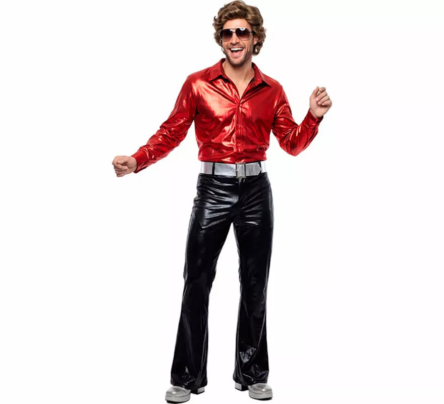 Translation missing: de.Disfraz de Disco Showman para hombre