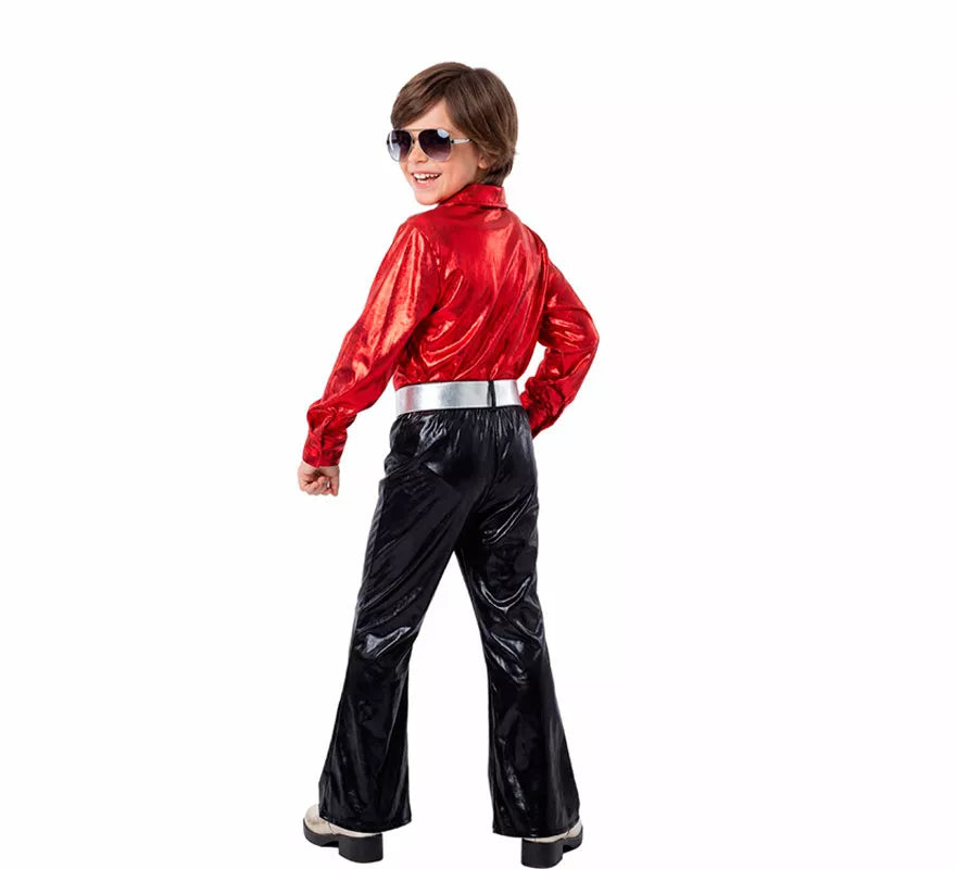 Translation missing: de.Disfraz de Disco Showman para niño