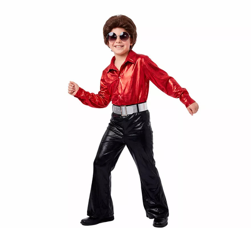 Translation missing: de.Disfraz de Disco Showman para niño