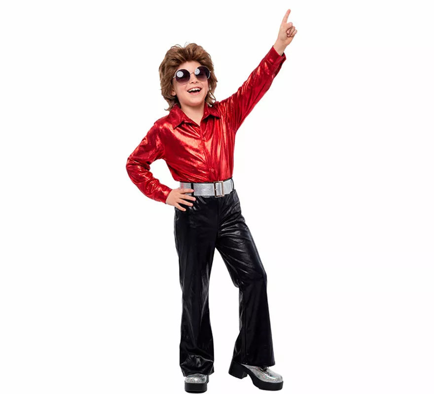 Translation missing: de.Disfraz de Disco Showman para niño