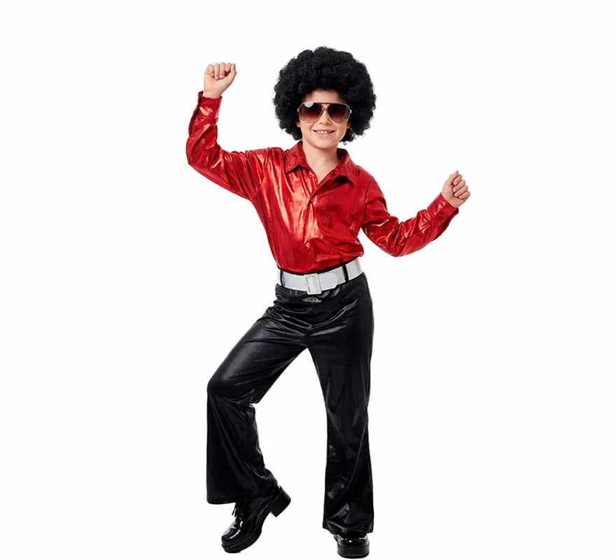 Translation missing: de.Disfraz de Disco Showman para niño