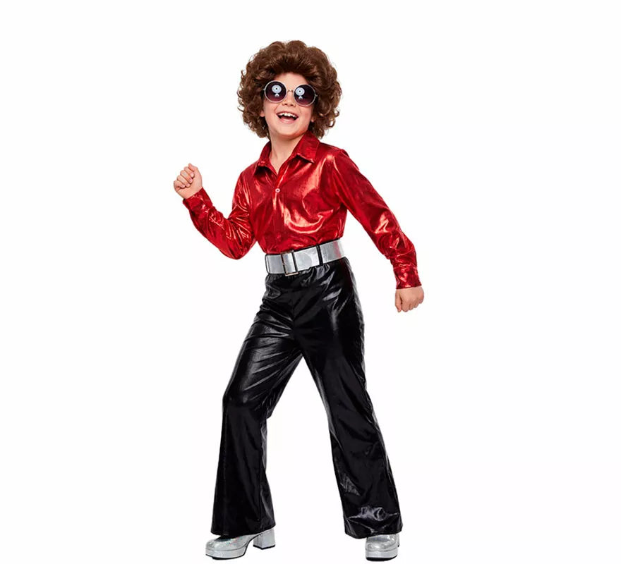 Translation missing: de.Disfraz de Disco Showman para niño