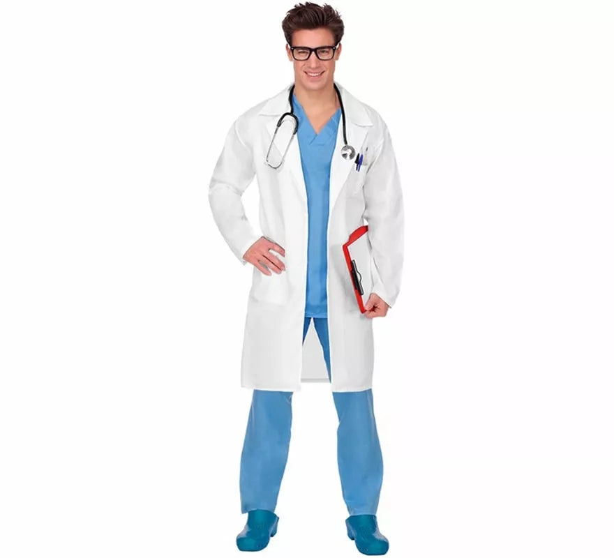 Translation missing: de.Disfraz de Doctor con Bata para hombre