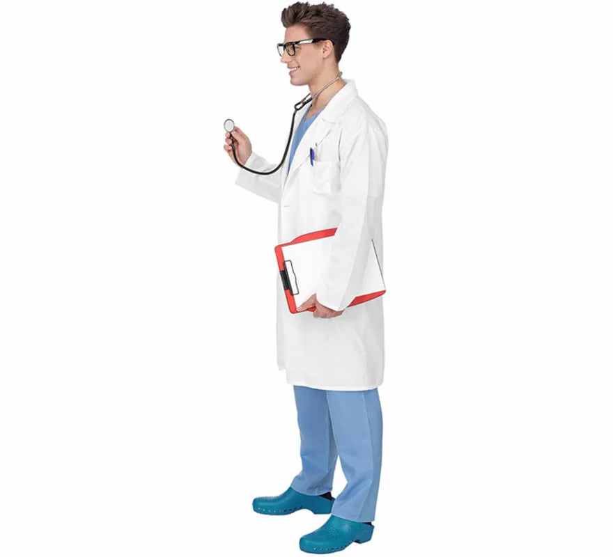 Translation missing: de.Disfraz de Doctor con Bata para hombre