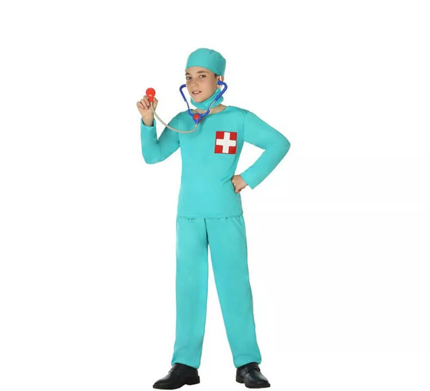 Translation missing: de.Disfraz de Doctor con Cruz para niño