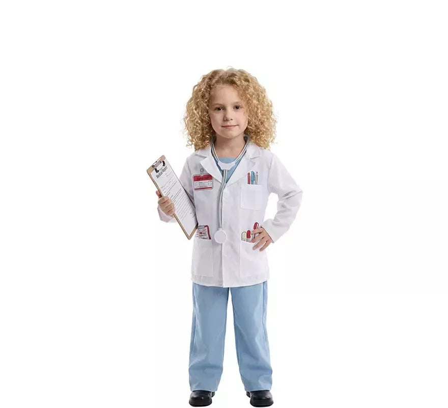 Translation missing: de.Disfraz de Doctor con identificación para niño