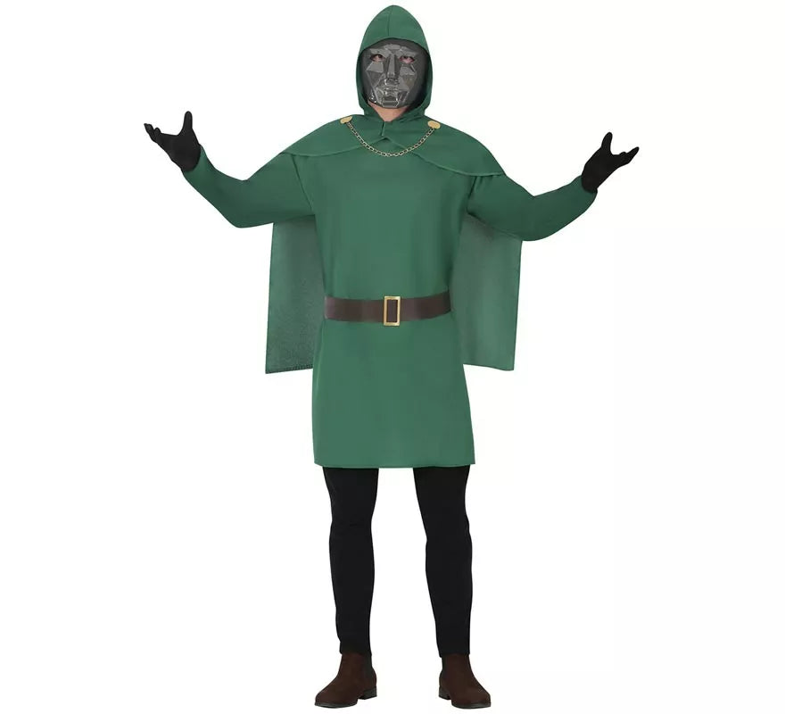 Translation missing: de.Disfraz de Doctor verde para hombre