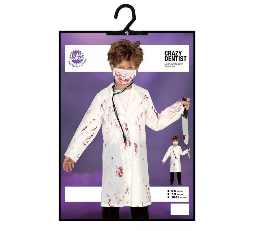 Translation missing: de.Disfraz de Doctor Zombi para niño