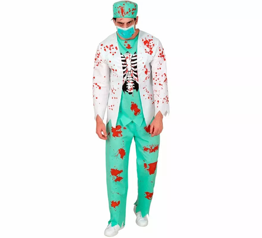 Translation missing: de.Disfraz de Doctor Zombie para hombre