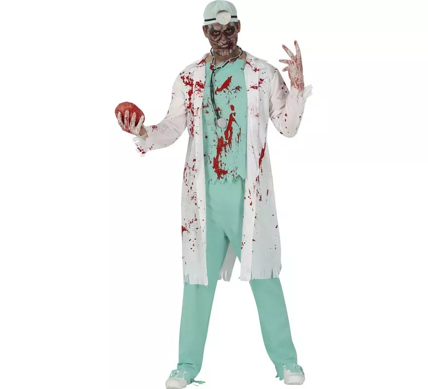 Translation missing: de.Disfraz de Doctor Zombie para hombre