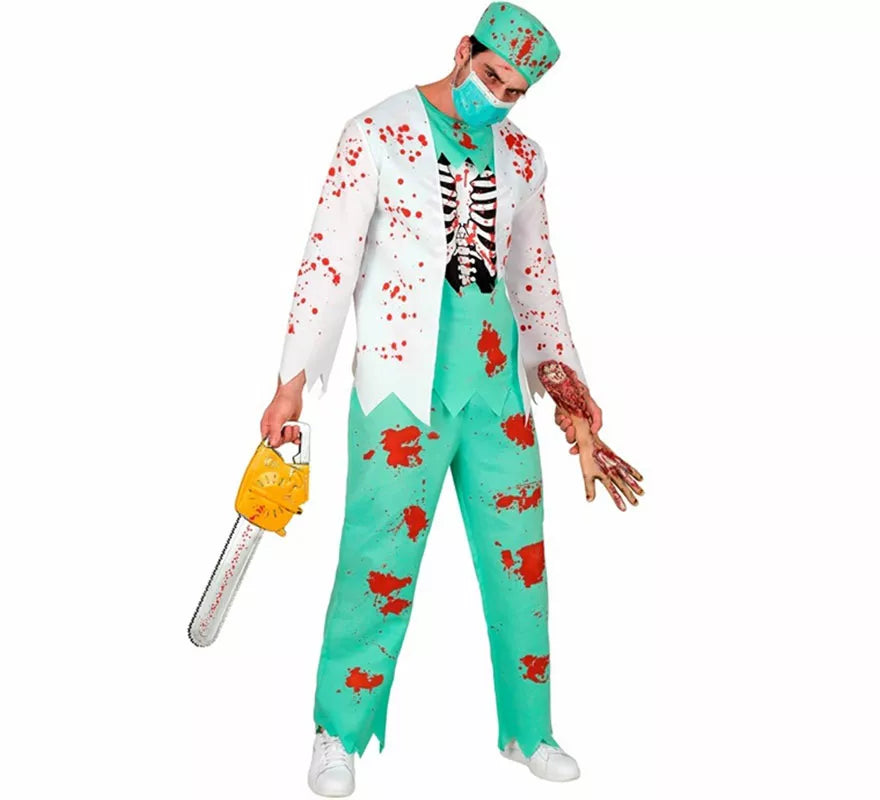 Translation missing: de.Disfraz de Doctor Zombie para hombre