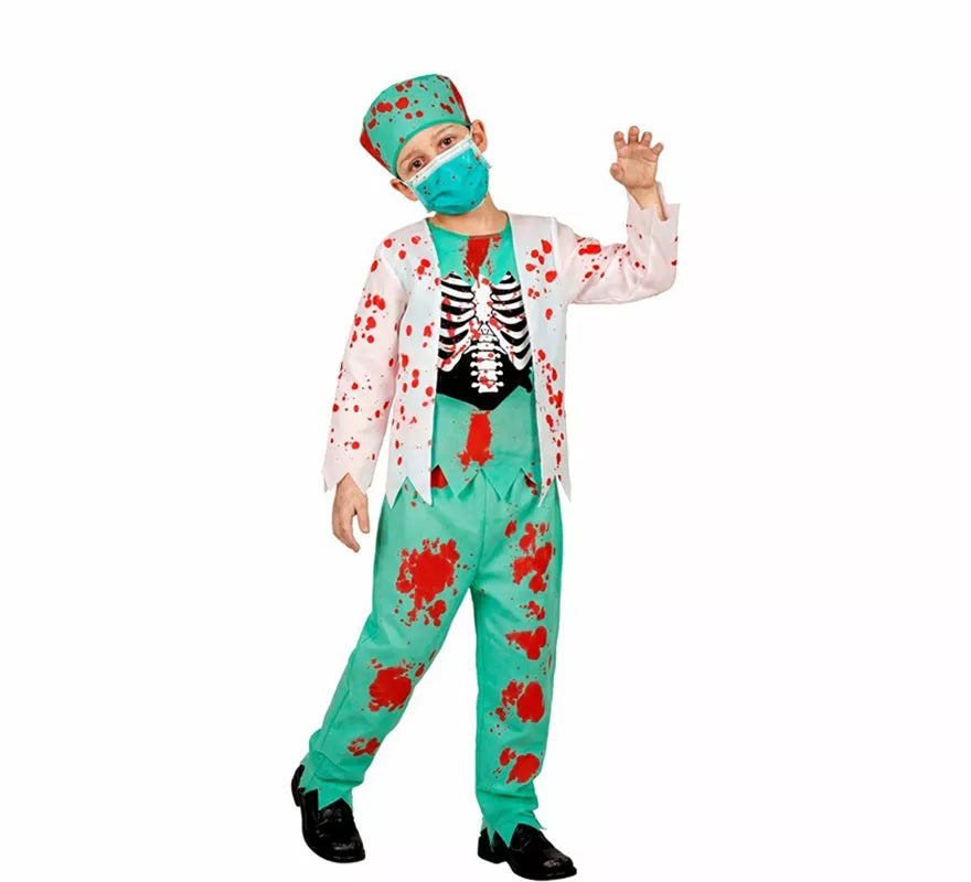 Translation missing: de.Disfraz de Doctor Zombie para niños