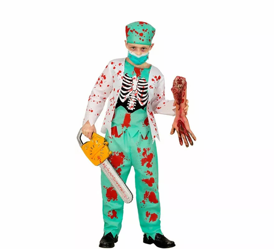 Translation missing: de.Disfraz de Doctor Zombie para niños