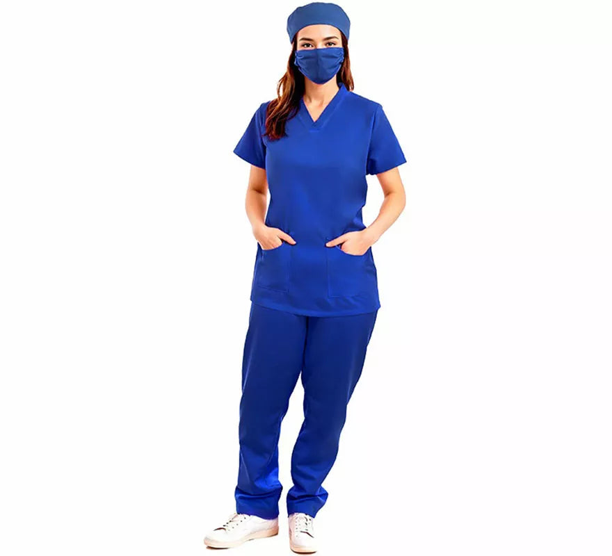 Translation missing: de.Disfraz de Doctora azul para adulto