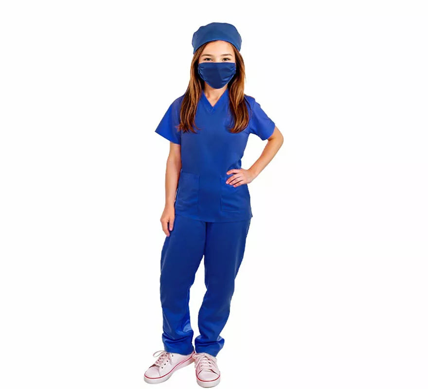 Translation missing: de.Disfraz de Doctora azul para niños