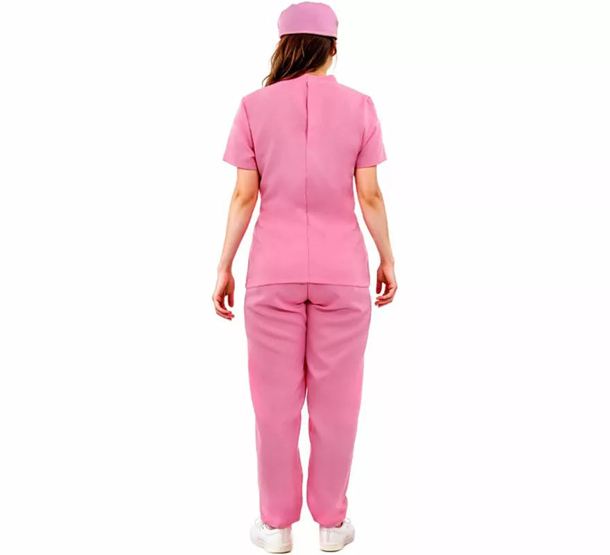Translation missing: de.Disfraz de Doctora rosa para mujer