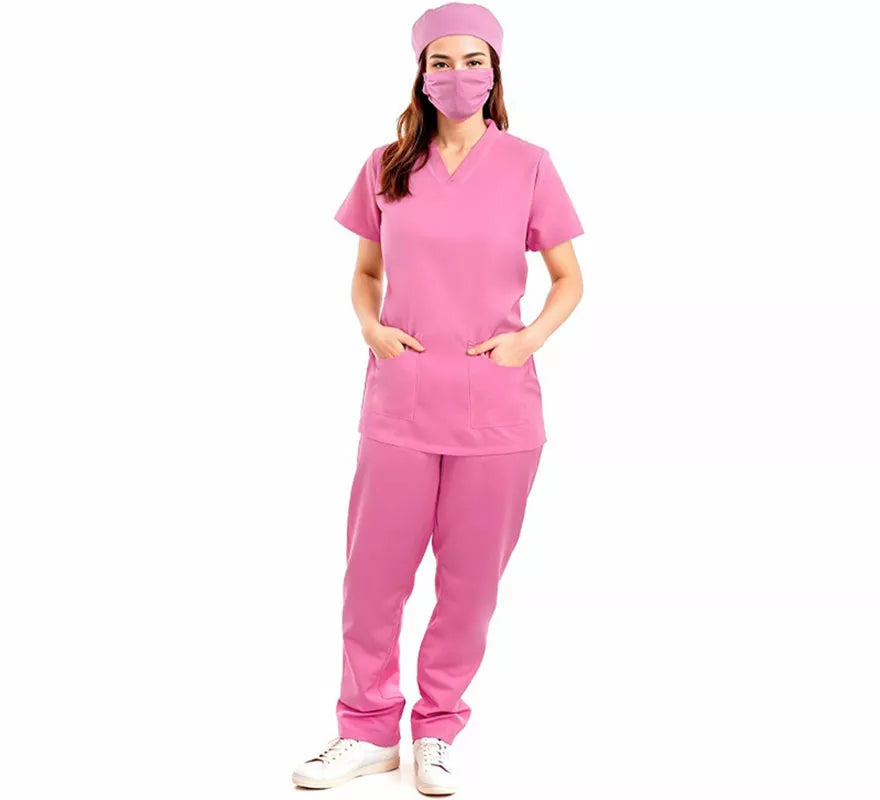 Translation missing: de.Disfraz de Doctora rosa para mujer