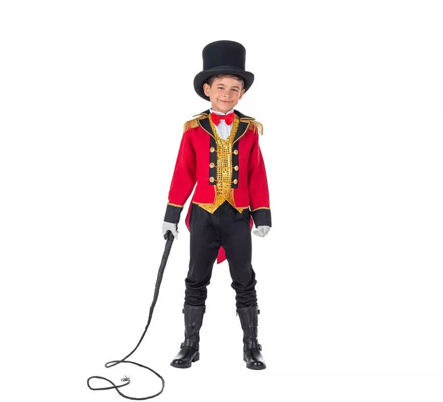 Disfraz de Domador Rojo para niño