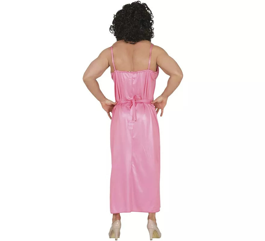 Disfraz de Drag Rosa Extrovertido para hombre