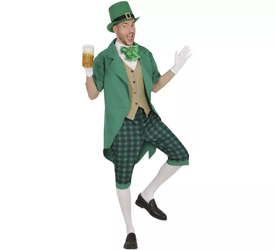Translation missing: de.Disfraz de Duende de San Patricio para hombre