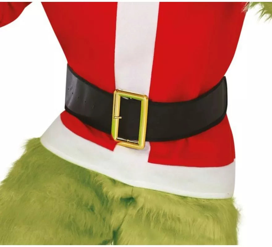 Translation missing: de.Disfraz de Duende Gruñón de Navidad verde para hombre
