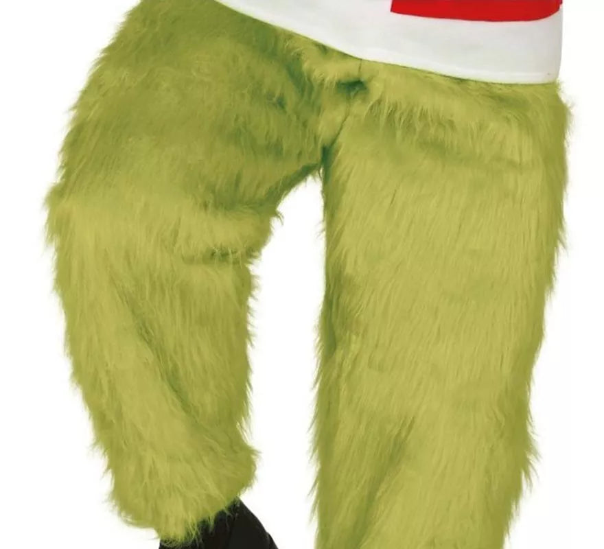 Translation missing: de.Disfraz de Duende Gruñón de Navidad verde para hombre