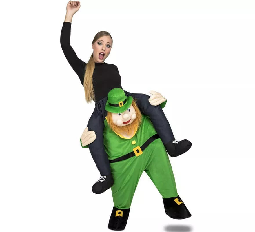 Translation missing: de.Disfraz de Duende Irlandés a hombros para adultos