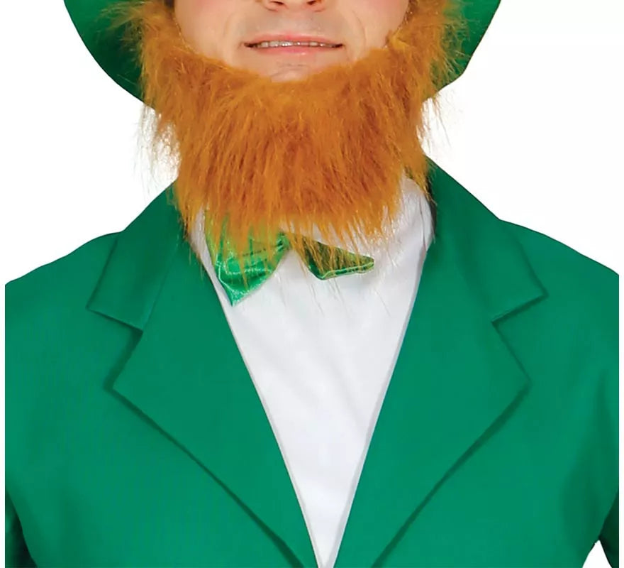 Translation missing: de.Disfraz de Duende verde Irlandés Leprechaun para hombre
