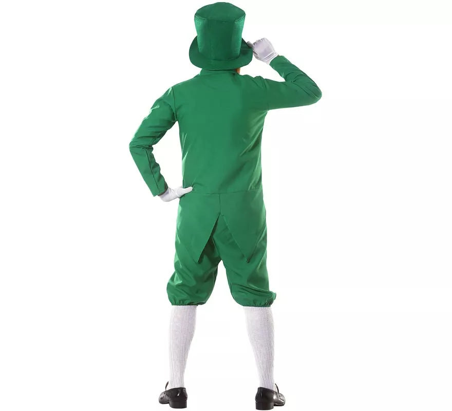 Translation missing: de.Disfraz de Duende verde Irlandés Leprechaun para hombre
