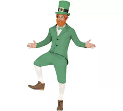 Leprechaun Irish Green Leprechaun Kostüm für Herren
