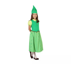 Irish Green Goblin Kostüm für Mädchen