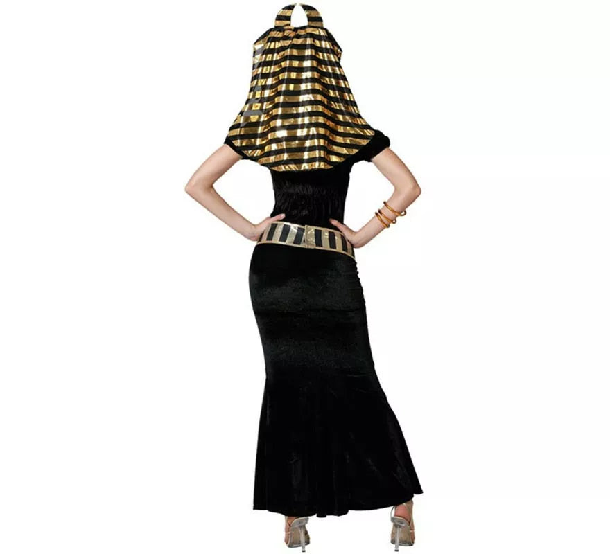 Translation missing: de.Disfraz de Egipcia negro para mujer