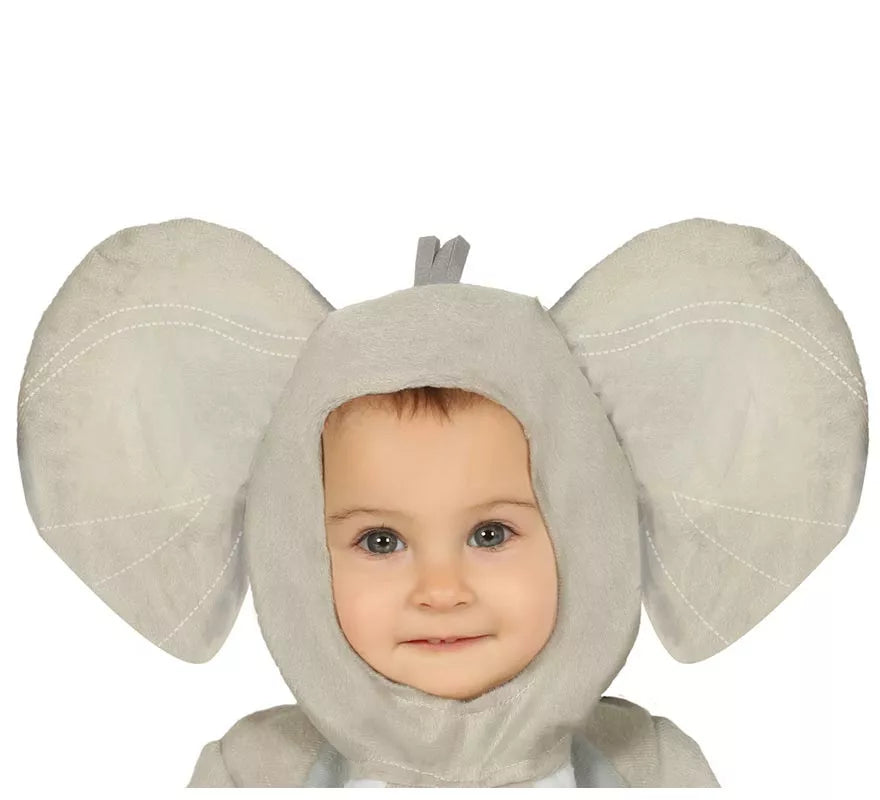 Translation missing: de.Disfraz de Elefante Gris para bebé