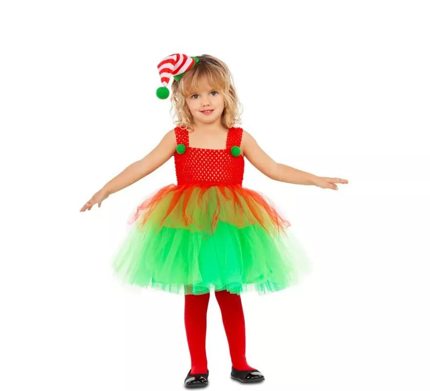Translation missing: de.Disfraz de Elfa con Tutú para niña y bebé