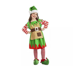 Weihnachtself Kostüm für Babys