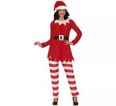 Weihnachtselfenkostüm für Damen