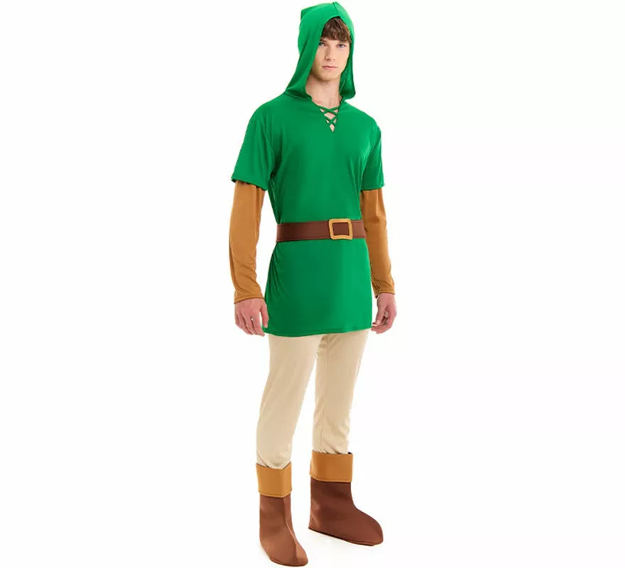 Translation missing: de.Disfraz de Elfo Aventurero para hombre
