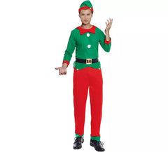 Weihnachtsmann-Helfer-Kostüm für Herren