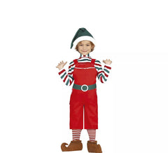 Weihnachtsmann Elfenkostüm für Jungen