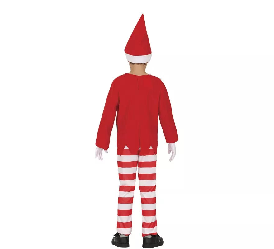 Translation missing: de.Disfraz de Elfo en el Estante de la Navidad para niños