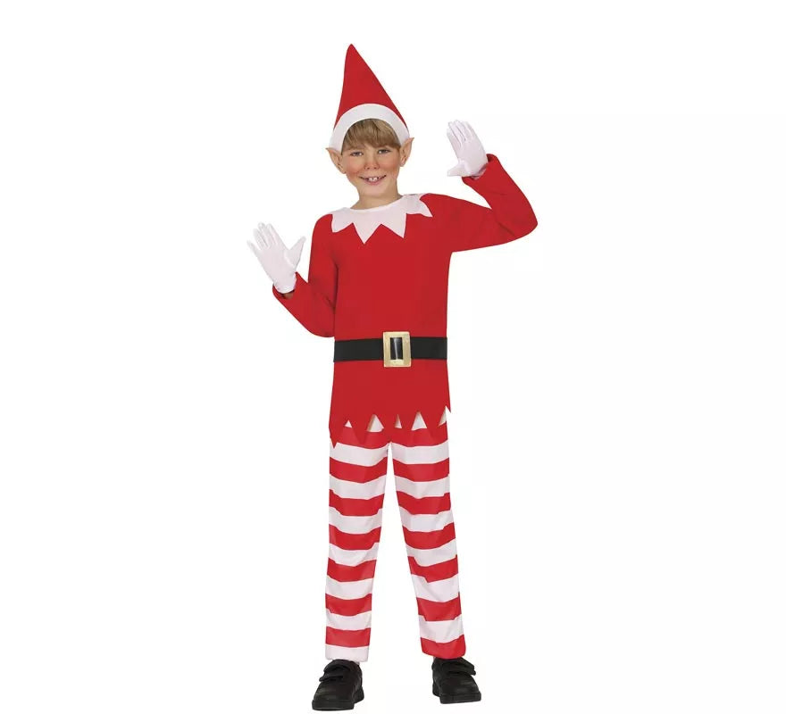 Disfraz de Elfo en el Estante de la Navidad para niños