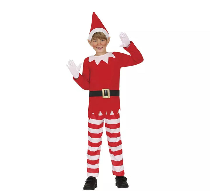 Disfraz de Elfo en el Estante de la Navidad para niños